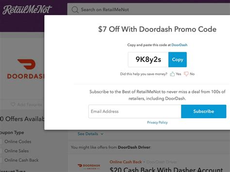 Hurry and take advantage of these great deals today. . Doordash coupon codes reddit